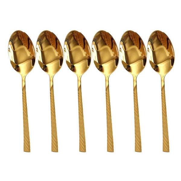 Stainless Steel Table Spoon Set of 6 Pcs ** 20 cm