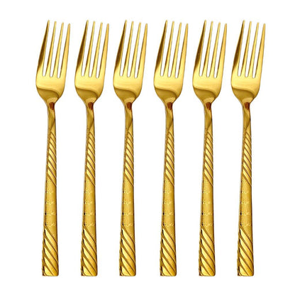 Stainless Steel Fork Set of 6 Pcs ** 16 cm
