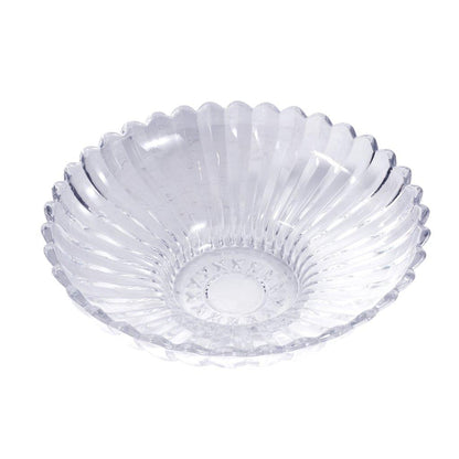 Crystal Cut Glass Fruit and Salad Pasta Serving Bowl 31.5*11 cm