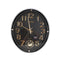 Home Decor Analog Oval Antique Wall Clock 43*49 cm