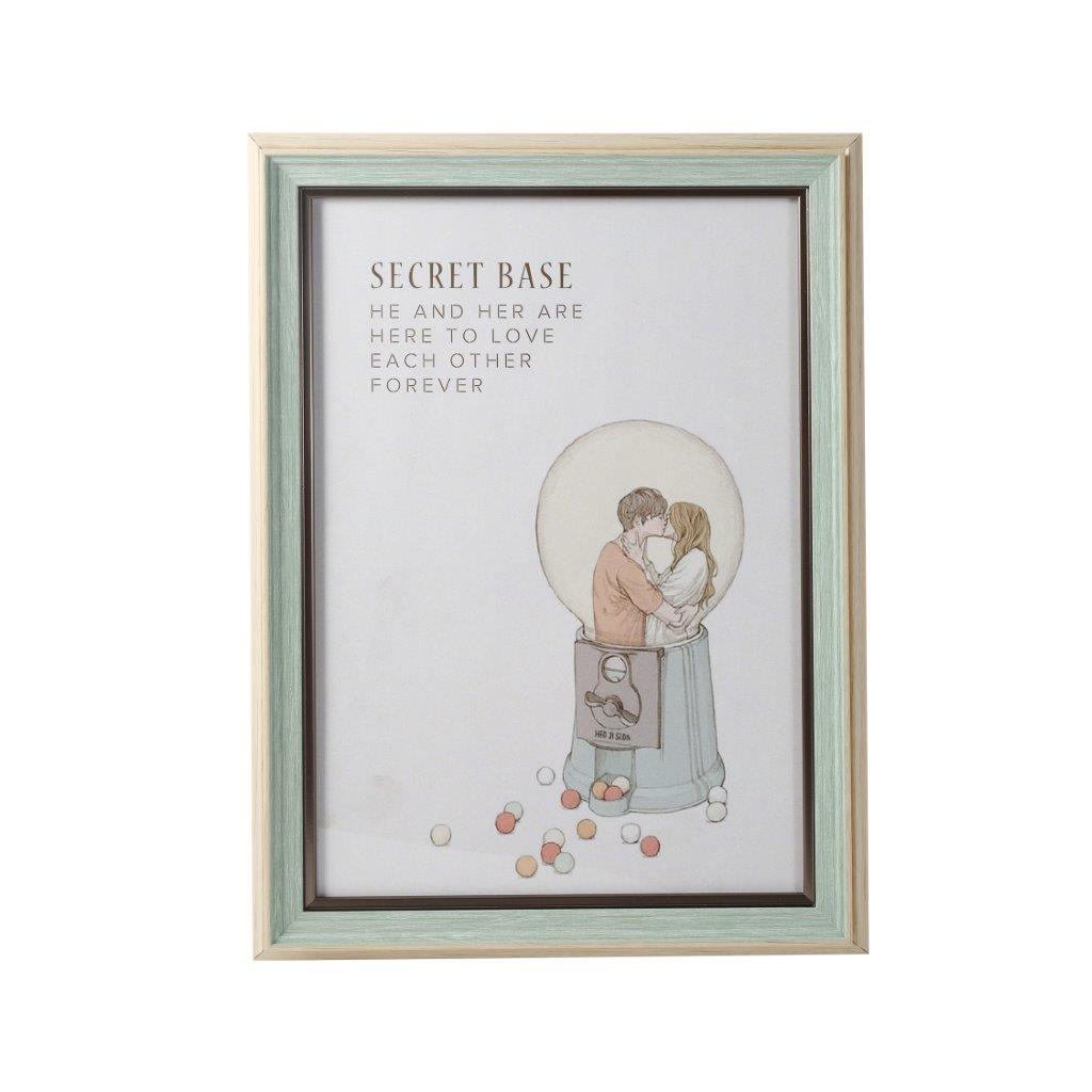 Home Decor Elegant Desktop Square Photo Frame A4inch