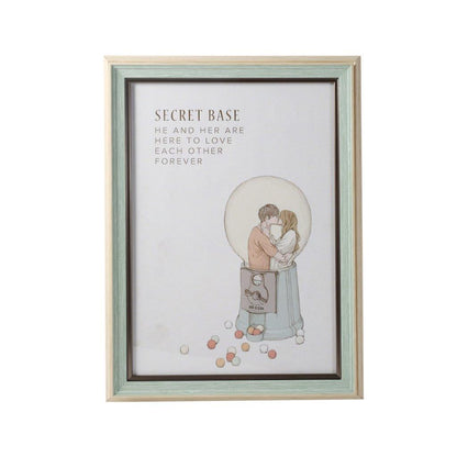 Home Decor Elegant Desktop Square Photo Frame A4inch