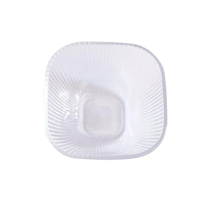 Crystal Glass Ice Cream and Dessert Bowl and Plate Set of 12 Pcs 10.5*5.2/15 cm