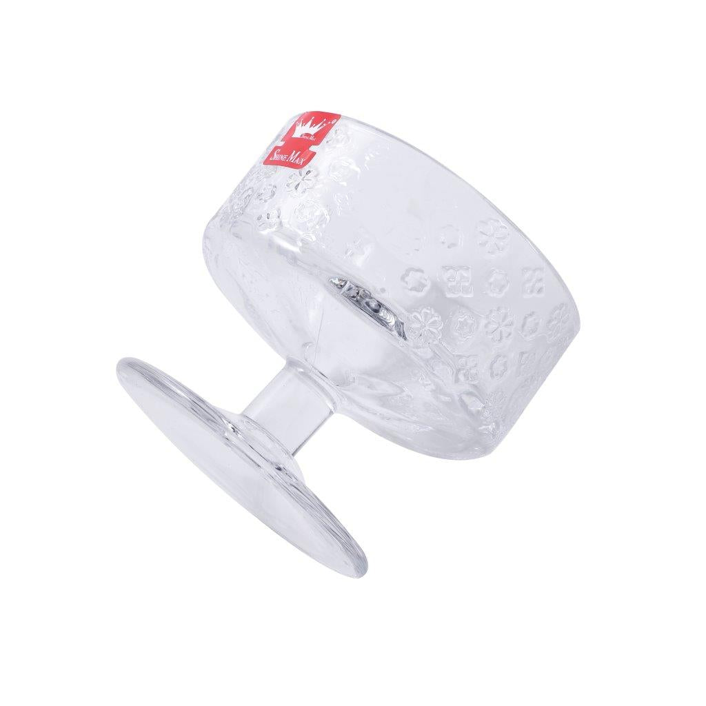 Crystal Glass Ice Cream and Dessert Bowl Set of 6 Pcs 180 ml