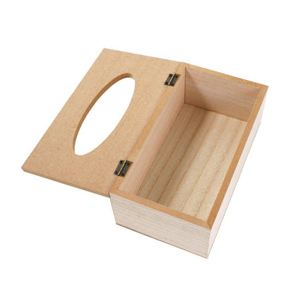 Premium Quality Pearl Border Design MDF Rectangular Tissue Box Napkin Holder 25*13*8 cm