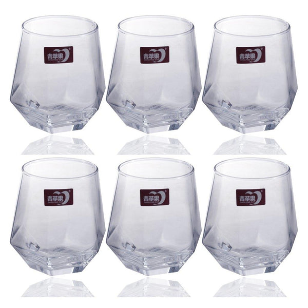 Drinking Glass Tumblers Set of 6 Pcs 310 ml