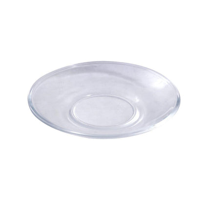 Glass Treo Mug Style Tea Cup with Saucer Set of 6 210 ml