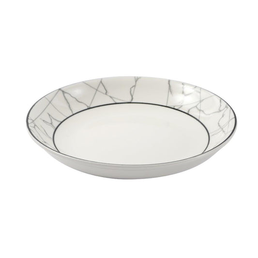 Abstract Print Ceramic Tableware Round Serving Dish Plate 7 cm