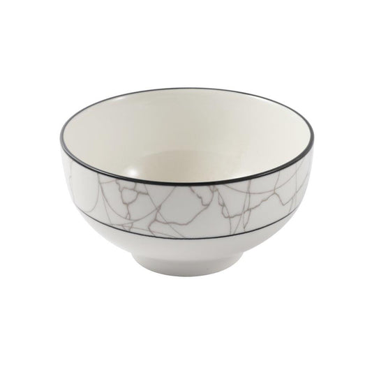 Abstract Print Ceramic Tableware Round Serving Dish Bowl 5 cm