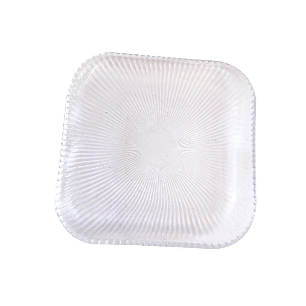 Crystal Glass Ice Cream and Dessert Bowl and Plate Set of 12 Pcs 10.5*5.2/15 cm