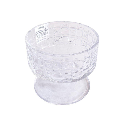 Crystal Glass Ice Cream and Dessert Bowl Set of 6 Pcs 9*7.7 cm