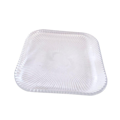 Crystal Glass Ice Cream and Dessert Bowl and Plate Set of 12 Pcs 10.5*5.2/15 cm