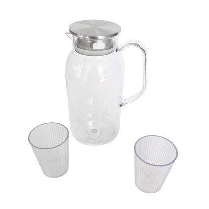 Premium Glassware Glass Water Jug 11*23/7*9 cm