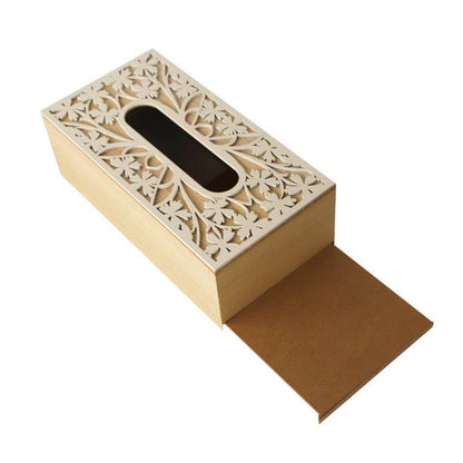 Premium Quality Abstract Design MDF Rectangular Tissue Box Napkin Holder