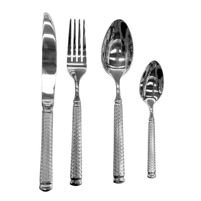 Stainless Steel Complete Kitchen Cutlery Set of 24 Pcs with Box
