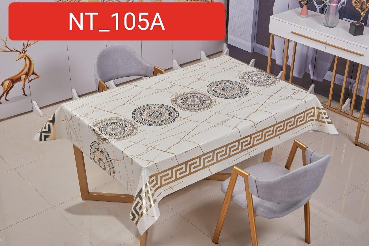 غطاء طاولة من مادة البولي فينيل كلوريد بتصميم روماني تجريدي ممتاز، مقاس 1.37*20 متر
