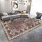 Abstract Nordic Style Machine Woven Indoor Area Rug Carpet Faded Pink with Embroidery Border 200*300 cm