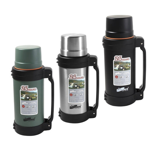 ترمس حراري محمول معزول بالفراغ متعدد الألوان مصنوع من الفولاذ المقاوم للصدأ بسعة 2.5 لتر