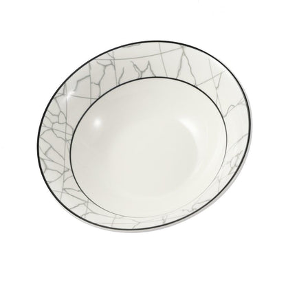 Abstract Print Ceramic Tableware Round Serving Dish Bowl 7 cm