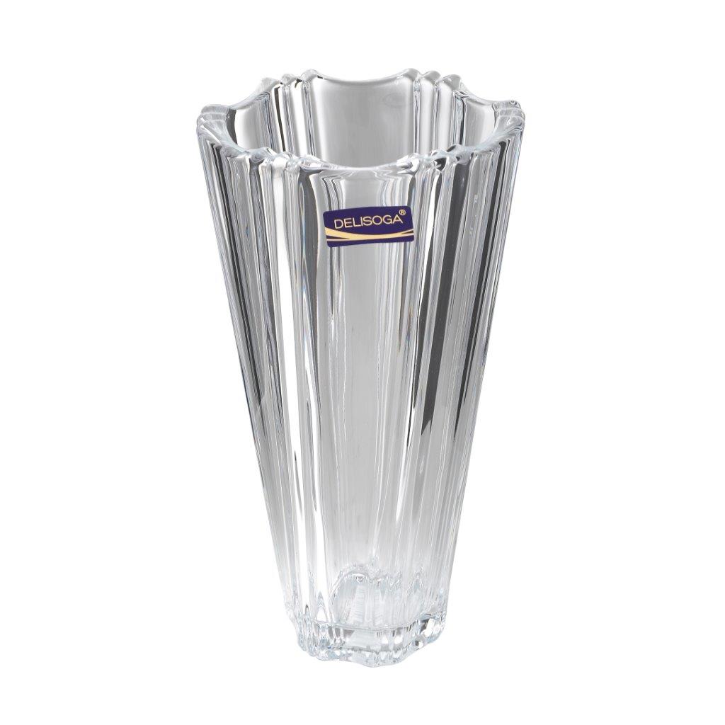Decorative Centrepiece Crystal Glass Tabletop Flower Vase Assorted Collection 13*24.5 cm