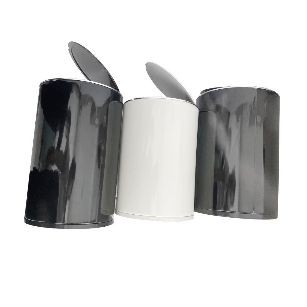 Mix Color Plastic Pedal Rubbish Bin 22*34 cm