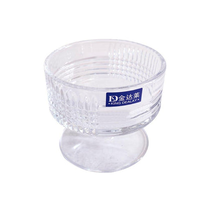 Crystal Glass Ice Cream and Dessert Bowl Set of 6 Pcs 9*7.7 cm