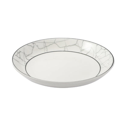 Abstract Print Ceramic Tableware Round Serving Dish Plate 8 cm