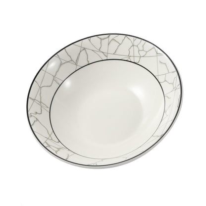 Abstract Print Ceramic Tableware Round Serving Dish Bowl 9 cm