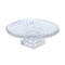 Crystal Glass Round Footed Cake Stand