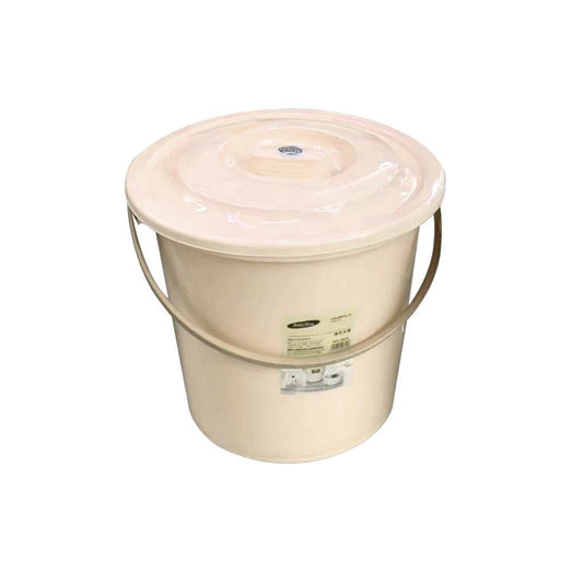 Multicolor Plastic Water Bucket Cleaning Bucket with Carry Handle 16L