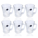 Premium Lead Free Glass Tea Cup Set of 6 pcs 225 ml