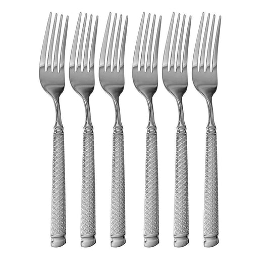 Stainless Steel Table Fork Set of 6 Pcs ** 20.5 cm