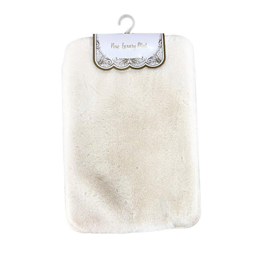 Soft Polyester Abstract Design Non Slip Water Absorbent Rectangular Bathmat 40*60 cm