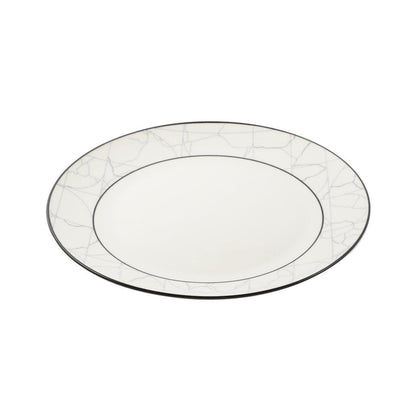 Abstract Print Ceramic Tableware Round Serving Dinner Plate 9 cm