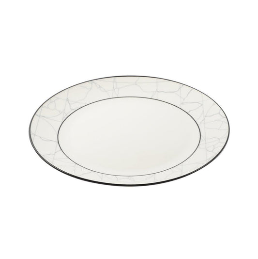 Abstract Print Ceramic Tableware Round Serving Dinner Plate 9 cm