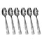 Stainless Steel Dessert Spoon Set of 6 Pcs 13 cm