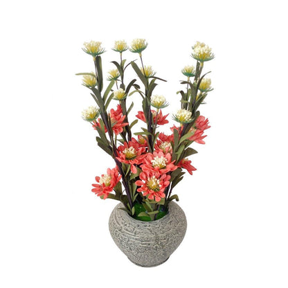 Realistic Touch Artificial Plant Flower Pot Home Interior Deco 42 cm