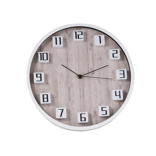 Home Decor Analog Round Modern Wall Clock 30 cm