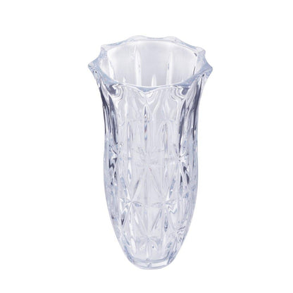 Decorative Centrepiece Crystal Glass Tabletop Flower Vase Assorted Collection 14*30 cm