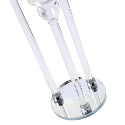 Home Decor Crystal Decor Table Top Candleholder 3 Arms  37 cm