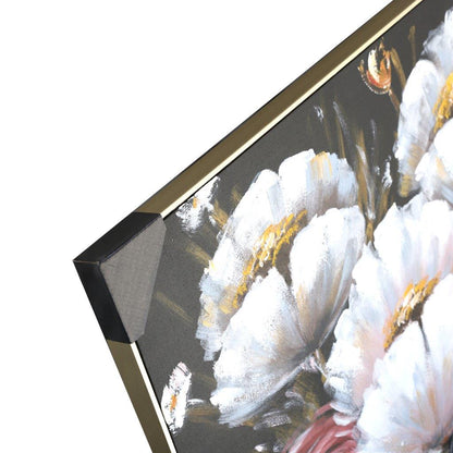 Home Decor Landscape Canvas Wall Art Abstract Colourful Floral Oil Painting PVC Frame 80*120*3.5 cm