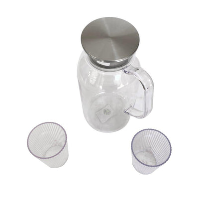 Premium Glassware Glass Water Jug 11*23/7*9 cm