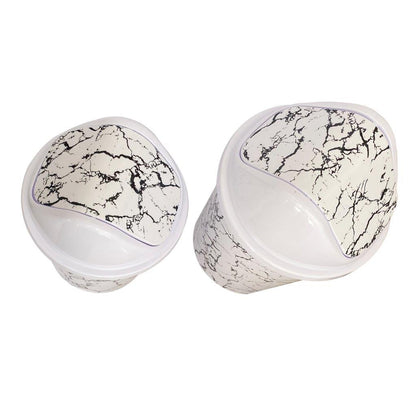 Multi Color Swing Top Rubbish Bin 27*27*31 cm