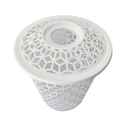 Multipurpose Plastic Laundry Hamper Basket with Lid 40*40*46 cm