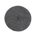 Multicolor Deco Round Braided Cotton Dinimg Table Placemat