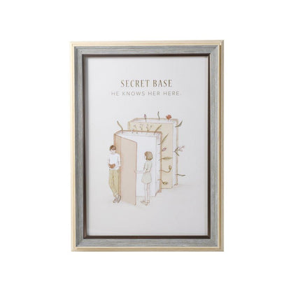 Home Decor Elegant Desktop Square Photo Frame A4inch