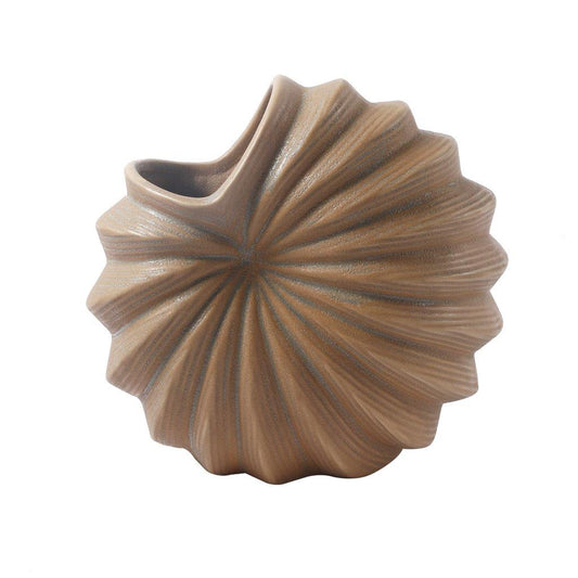 Home Decor Modern Abstract Craft Coffee Tabletop Ceramic Vase 21.6*11*19.3 cm