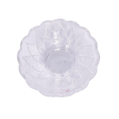 Crystal Glass Ice Cream and Dessert Bowl Set of 6 Pcs  170 ml