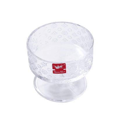 Crystal Glass Ice Cream and Dessert Bowl Set of 6 Pcs 180 ml