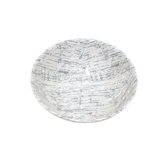 وعاء تقديم من الميلامين، وعاء حساء، أبيض سادة، 6 بوصات